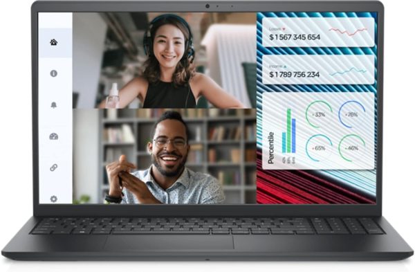 ⁦ديل لابتوب فوسترو 3000 3520 2022 شاشة FHD 15.6 انش كور i7-512GB SSD - ذاكرة RAM 16GB 10 بسرعة 4.7GHz ويندوز هوم الجيل 12 وحدة المعالجة المركزية⁩ - الصورة ⁦2⁩