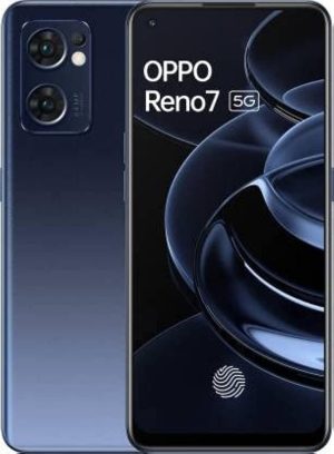 OPPO Reno7 5G Dual SIM Smartphone 256GB 8GB RAM, 65W Super VOOC Flash Charge,5G Mobile Phone Unlocked(UAE Version) Starry Black