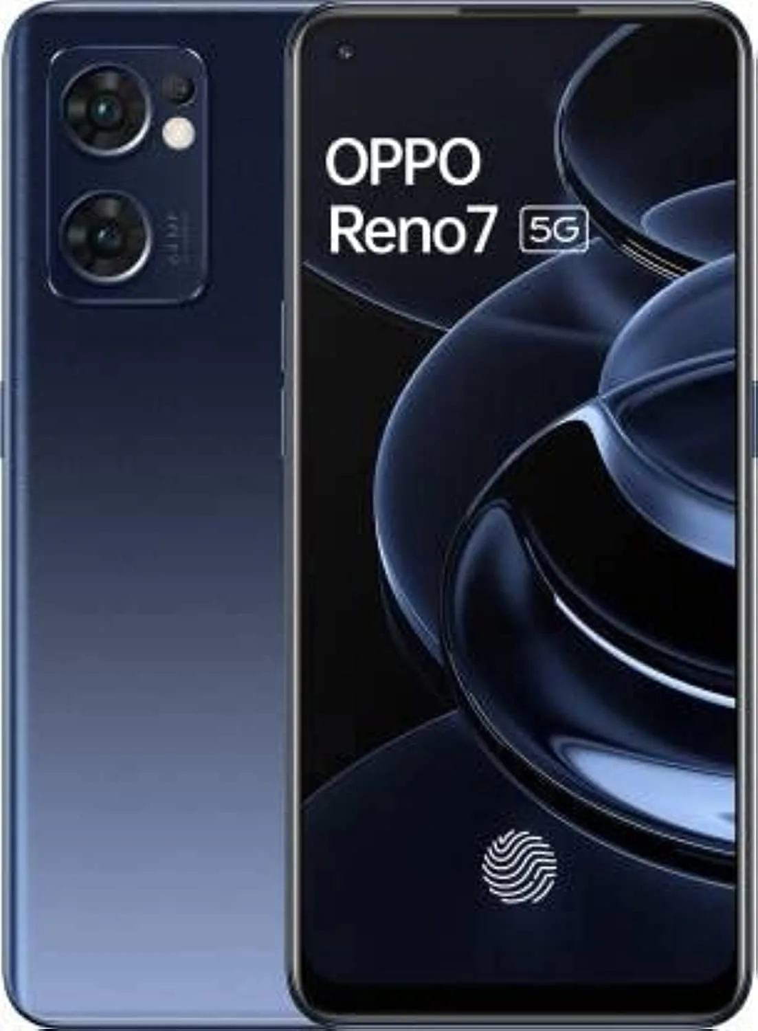 OPPO Reno7 5G Dual SIM Smartphone 256GB 8GB RAM, 65W Super VOOC Flash Charge,5G Mobile Phone Unlocked(UAE Version) Starry Black