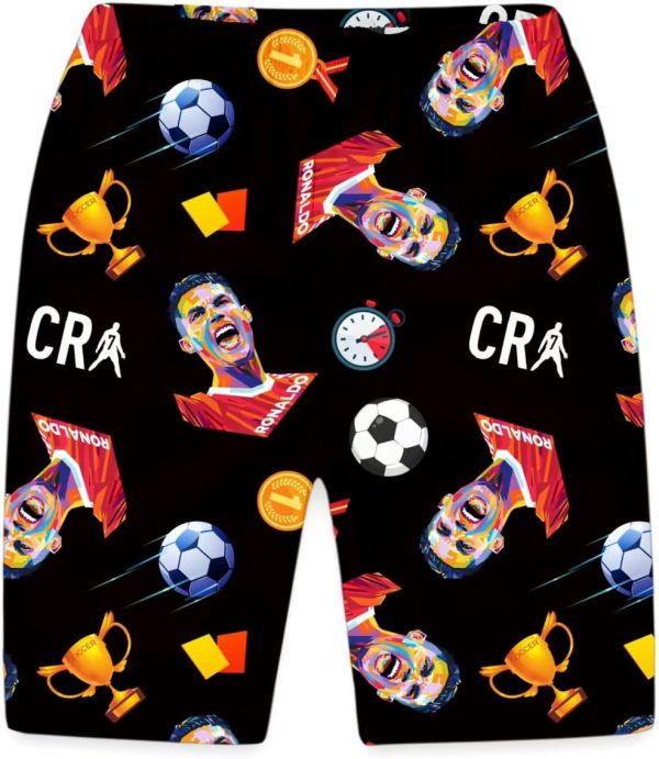 ⁦TONGQUD Boy's Ronaldo7 Pajamas Pyjama Set⁩ - الصورة ⁦4⁩