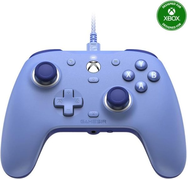 GameSir G7 SE Wired Controller for Xbox Series X|S, Xbox One & Windows 10/11, Plug and Play Gaming Gamepad with Hall Effect Joysticks/Hall Trigger, 3.5 mm Audio Jack （blue）