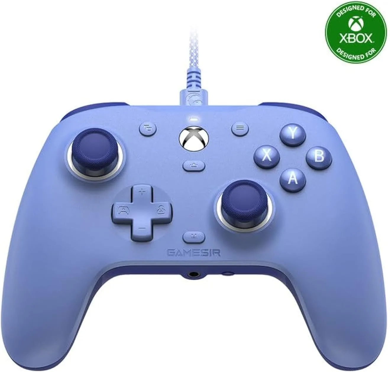 GameSir G7 SE Wired Controller for Xbox Series X|S, Xbox One & Windows 10/11, Plug and Play Gaming Gamepad with Hall Effect Joysticks/Hall Trigger, 3.5 mm Audio Jack （blue）