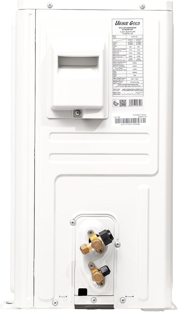 ⁦Ugine Split Air Conditioner Gold 27800 Units,Cool - UAST30C⁩ - الصورة ⁦4⁩