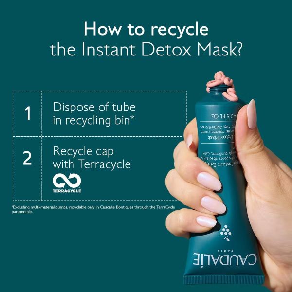 ⁦Caudalie Instant Detox Clay Mask - 35mL⁩ - الصورة ⁦7⁩