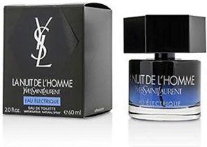 عطر من إيف سان لوران لا نوي دو لوم أو إليكتريك، بتركيز او دو تواليت للرجال، بحجم 60 مل