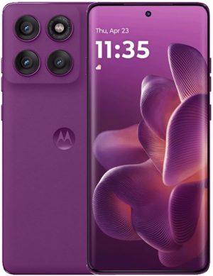 Motorola Edge 60 Pro DUAL-SIM 512GB ROM + 12GB RAM (GSM Only|No CDMA) Factory Unlocked 5G Smartphone (Pantone Sparkling Grape) - International Version