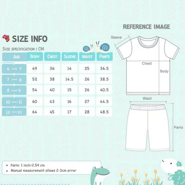 ⁦TONGQUD Boy's Ronaldo7 Pajamas Pyjama Set⁩ - الصورة ⁦2⁩