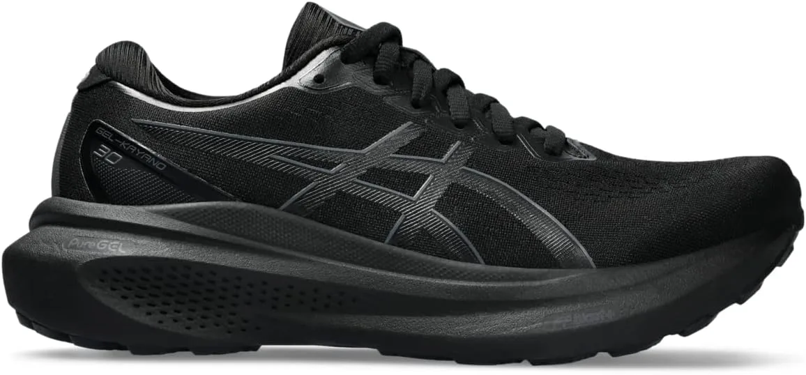 ASICS Women's Gel-Kayano 30 Running Shoes, 13, Black/