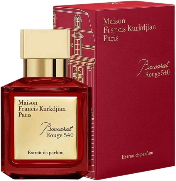 ⁦عطر باكسارت روج 540 من مايسون فرانسيس كوردكجيان - اكستريت دي بارفان، 2.4 اونصة/70 مل (للنساء)⁩ - الصورة ⁦5⁩