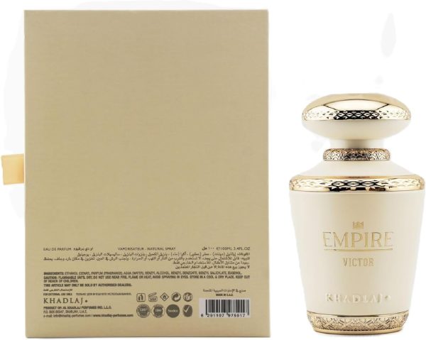 ⁦عطر او دي بارفان امباير فيكتور للجنسين من خدلاج، 100 مل⁩ - الصورة ⁦3⁩
