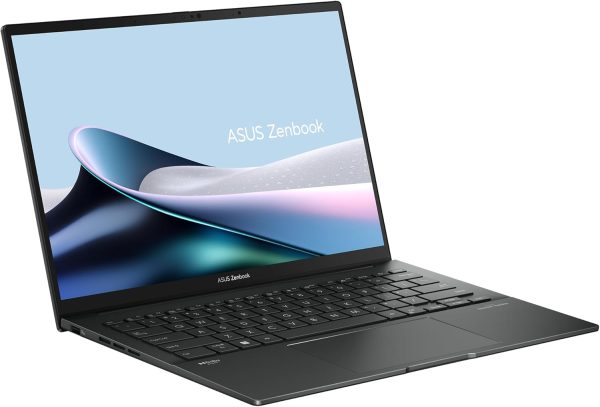⁦ASUS Zenbook 14 OLED Laptop 2024 14” WUXGA 1920 x 1200 Touchscreen, Intel Core Ultra 5 125H, 14-core, Intel Graphics, 8GB LPDDR5, 512GB SSD, Backlit Keyboard, Thunderbolt 4, Windows 11 Home⁩ - الصورة ⁦2⁩