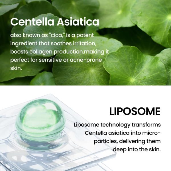 ⁦Liposome Waterful Bubble Toner, Moisturizing Foaming Toner for Sensitive Skin with Centella Asiatica TECA, Korean Skincare for Problem Skin (150ml 150ml)⁩ - الصورة ⁦7⁩