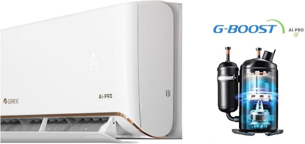 ⁦جري - تكييف سبليت GWC30AVEXH-S6DTA1B - تقنية الذكاء الاصطناعي برو انفرتر 30000 وحدة حرارية بريطانية بارد فقط⁩ - الصورة ⁦3⁩