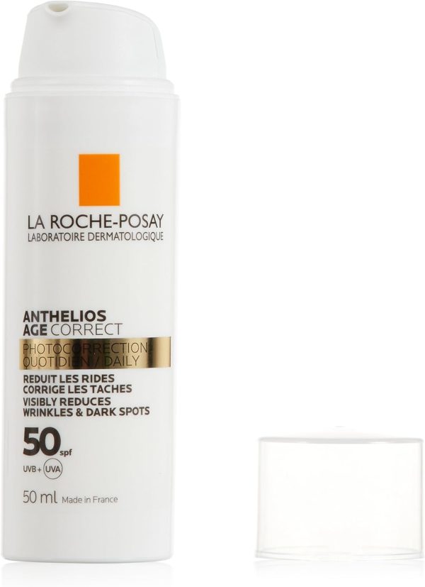 ⁦كريم انثيليوس لتصحيح علامات تقدم السن بعامل حماية من الشمس50SPF سعة 50 مل لاروش بوزيه لا روش بوساي ملليلتر⁩ - الصورة ⁦6⁩