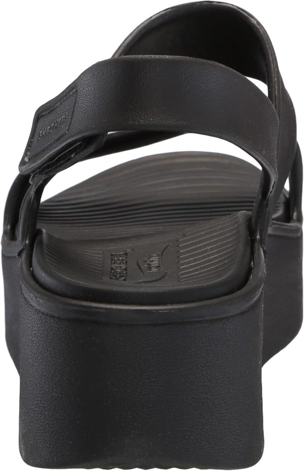 ⁦Skechers Foamies Arch Fit Up Beat - Sunrise womens Wedge Sandal⁩ - الصورة ⁦3⁩