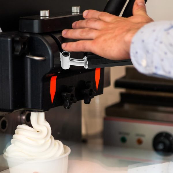 ⁦YARNOW Ice Cream Maker Accessories lever ice cream maker grips grip Equipment cover Apron large adjustable Multifunction replacement handles ice cream machine supply Component portable⁩ - الصورة ⁦8⁩