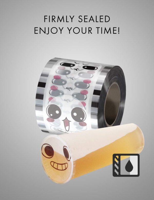 ⁦WantJoin Cup Sealing Film Tea Cup Sealing Film Boba Cup Sealer Film 90-105 mm 3000 Cups for PP Plastic and Paper Cups⁩ - الصورة ⁦8⁩
