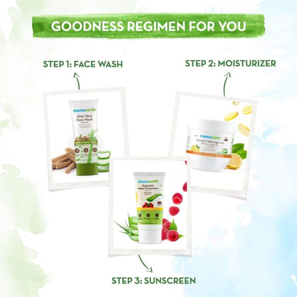 ⁦Mamaearth Aloe Vera Face Wash, 100ml⁩ - الصورة ⁦6⁩