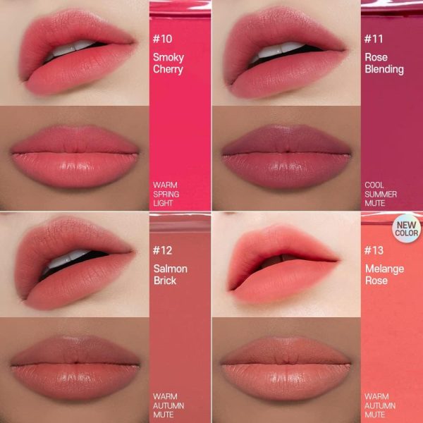 ⁦ETUDE Fixing Tint #05 Midnight Mauve| Long Lasting High Pigmented Liquid Lipstick |Waterproof Lightweight Matte Finish Lip Stain| Full Coverage⁩ - الصورة ⁦7⁩
