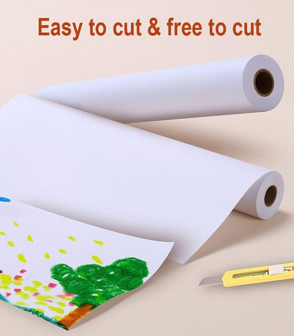 ⁦MarlaMall Drawing Paper Roll, Children's Drawing and Coloring Paper Roll, Arts And Crafts Paper Roll, DIY Paper-cutting and Origami, Gift Wrapping Paper (45cm*30m)⁩ - الصورة ⁦3⁩