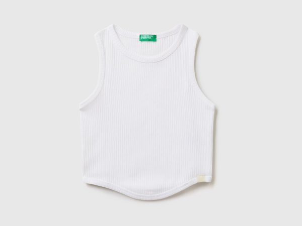 ⁦United Colors Of Benetton Girls Tank-Top 08-09 Years Light Blue - 6300⁩ - الصورة ⁦5⁩