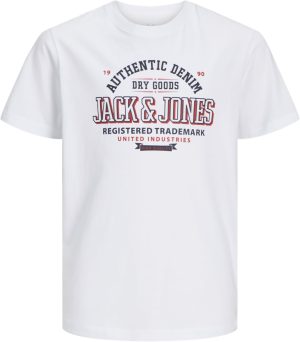 JACK & JONES Boys LOGO TEE SS O-NECK 2 COL S JNR T-Shirt