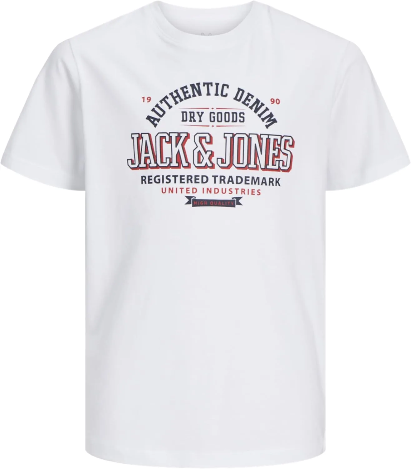 JACK & JONES Boys LOGO TEE SS O-NECK 2 COL S JNR T-Shirt