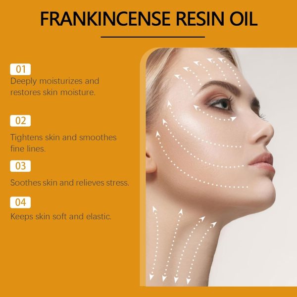 ⁦Organic Frankincense Resin Oil,Face Frankincense R/esin Oil,Fra/nkincense O/il for Skin,Frankincens/e Res-in to Reduces Fine Lines and Wrinkles,Moisturizing Frankinc-ense Resin O-il for Skin⁩ - الصورة ⁦7⁩