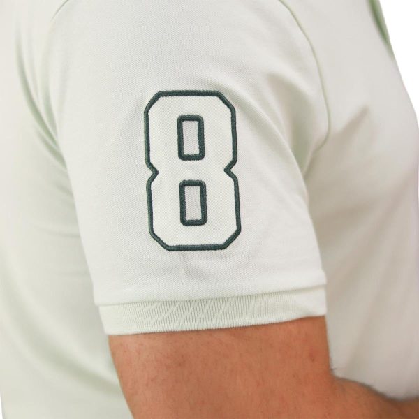 ⁦GIORDANO Men's Napoleon Polo - Green⁩ - الصورة ⁦4⁩
