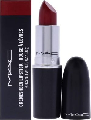 MAC Cremesheen Lipstick - 0.1 oz Brave Red