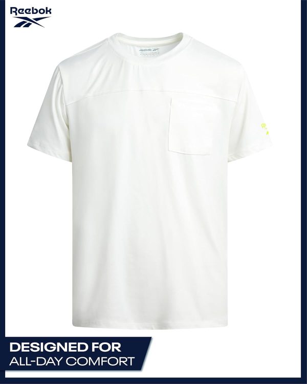 ⁦Reebok Boys Shorts Set 2 Piece Performance T-Shirt and Basketball Gym Shorts (8-12)⁩ - الصورة ⁦5⁩