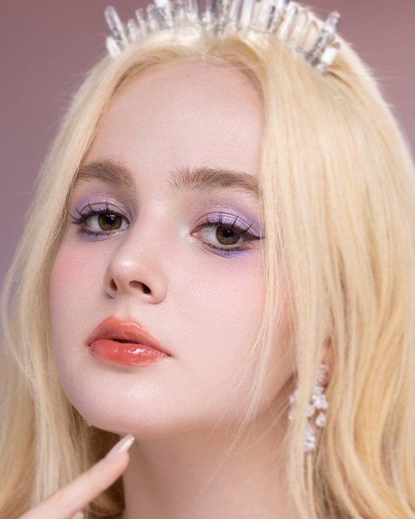 ⁦Flower Knows Moonlight Mermaid Series Jewelry Lip Gloss (GE07 Solar Crystal, 3.5ml)⁩ - الصورة ⁦3⁩