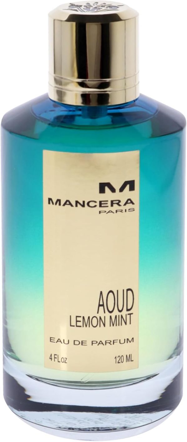 ⁦Mancera Aoud Lemon Mint By Mancera Eau De Parfum Spray (Unisex) 4 Oz / 120 ml(Women)⁩ - الصورة ⁦2⁩