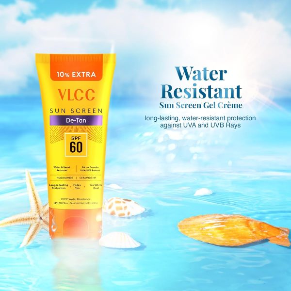 ⁦كريم جل واقي من الشمس ومضاد للماء في ال سي عامل حماية SPF 60 سعة 100 جرام متعددة 125.0 ملليلتر⁩ - الصورة ⁦3⁩