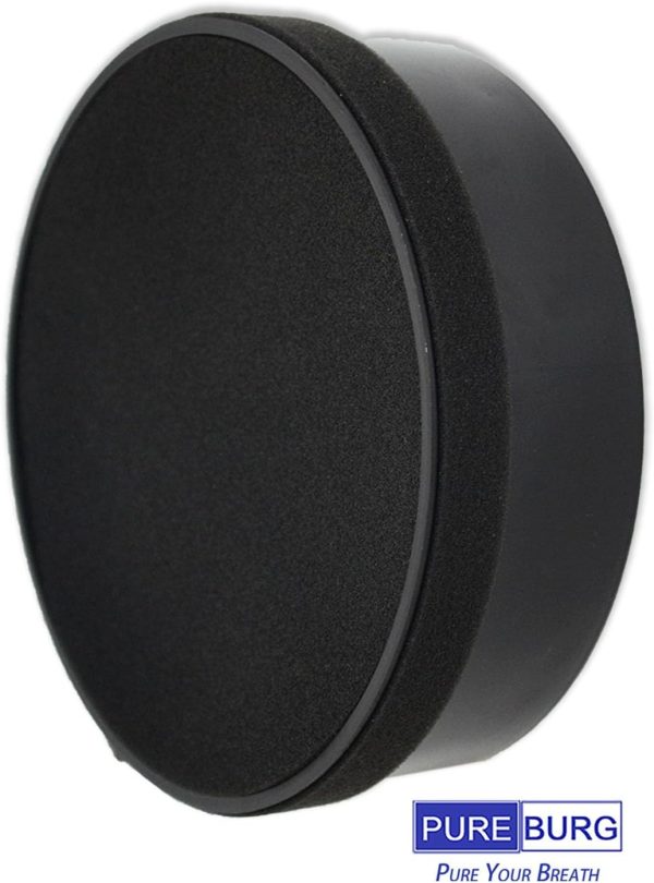 ⁦PUREBURG Replacement Filter Compatible with GENIANI G-2000-FL & TCL CISNO iHome KJ65F-A1 KJ65F-A2 Air Purifiers,2-Pack H13 HEPA Activated Carbon Pre-Filters Air Clean⁩ - الصورة ⁦2⁩