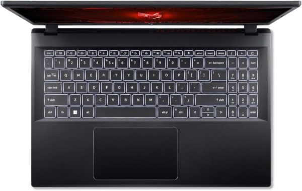 ⁦ايسر لابتوب العاب نيترو في 15 بشاشة FHD IPS 15.6 انش 144Hz ومعالج انتل 10 كور i7-13620H وذاكرة DDR5 سعة 32GB وSSD سعة 1TB وبطاقة جيفورس RTX 4060 واضاءة خلفية USB-C وويندوز 11 برو مع ملحق DLCA⁩ - الصورة ⁦3⁩