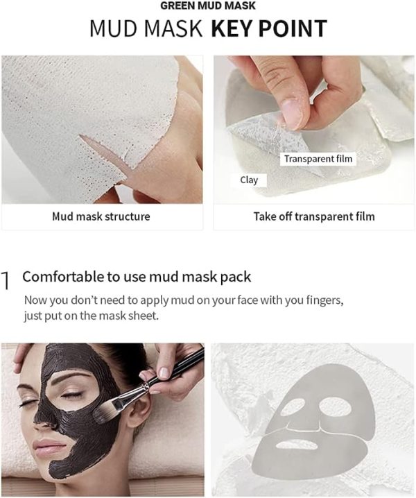 ⁦I'M Sorry For My Skin Black Clay Mask To Tighten The Skin⁩ - الصورة ⁦8⁩