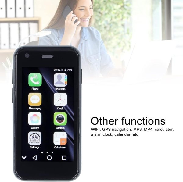 ⁦LYTFGHJ Small Cell Phone, 2.5 Inch Screen Mini Smartphone for Communication(G)⁩ - الصورة ⁦3⁩