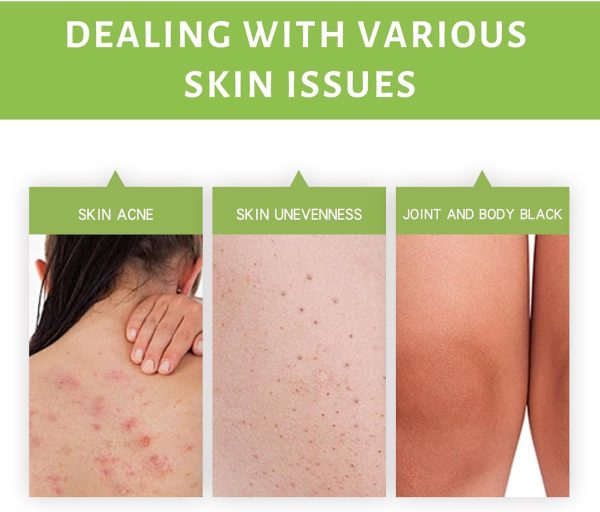 ⁦Azonee Avocado Body Scrub, Exfoliates Dead Skin Body Scrub, Foot Scrub, Body Exfoliator Cleanses Skin, Smoothes And Brightens Skin Scrub, Natural Deep Cleansing, Softening & Nourishing for Men Women⁩ - الصورة ⁦3⁩