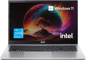 نوت بوك اسباير 3 بذاكرة RAM 4GB وSSD 256GB ومعالج انتل كور i3 1215U وويندوز 11 برو
