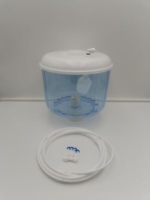 High performance filter bottle for pure water: integrated system ensures safe and pure drinking water transfer through easy connection to water coolers of all kinds and modern technologies