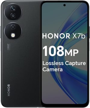 Honor X7b DUAL SIM 128GB ROM + 6GB RAM (GSM ONLY | NO CDMA) Factory Unlocked 4G/LTE Smartphone (Midnight Black) - International Version