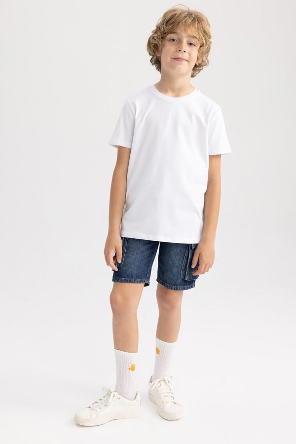 ⁦DeFacto Boys B0667A8 T-shirt⁩ - الصورة ⁦3⁩