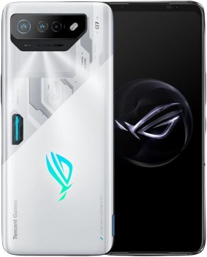 ASUS ROG Phone 7 5G Dual 256GB 12GB RAM Factory Unlocked (GSM Only | No CDMA - not Compatible with Verizon/Sprint) Tencent Version - White