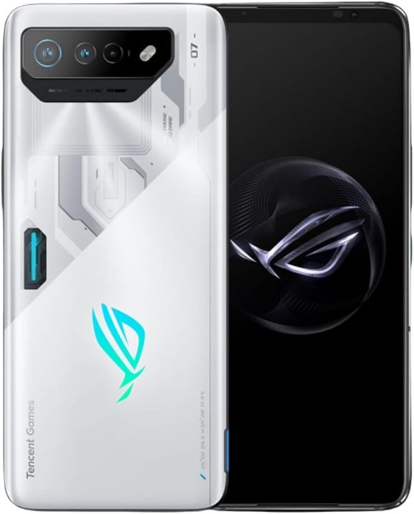 ASUS ROG Phone 7 5G Dual 256GB 12GB RAM Factory Unlocked (GSM Only | No CDMA - not Compatible with Verizon/Sprint) Tencent Version - White