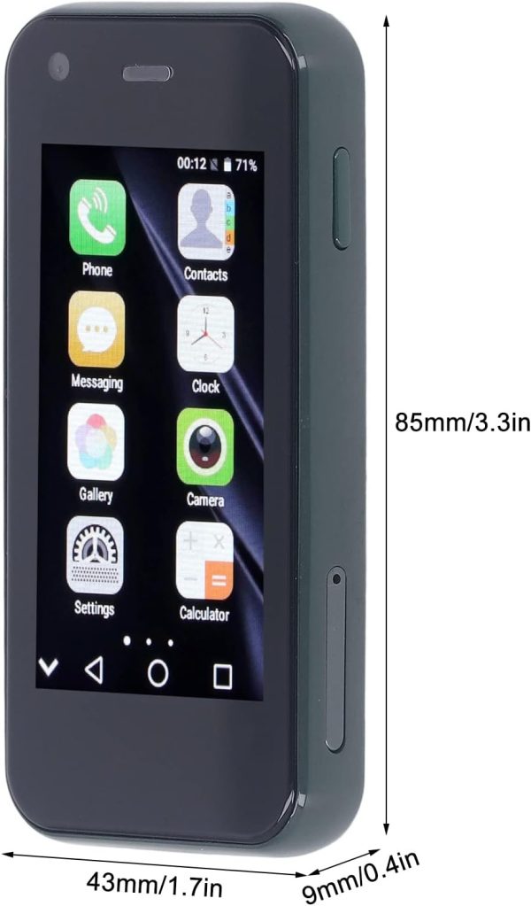 ⁦LYTFGHJ Small Cell Phone, 2.5 Inch Screen Mini Smartphone for Communication(G)⁩ - الصورة ⁦6⁩