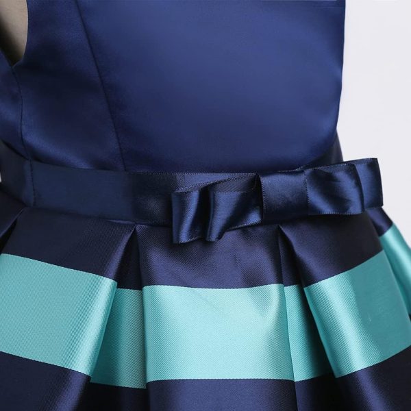 ⁦Cichic Girls Party Dress Toddler Girls' Princess Dresses for Birthday Bridesmaid Wedding Occasion Sparkly Frocks 2-12 Years Old…⁩ - الصورة ⁦6⁩
