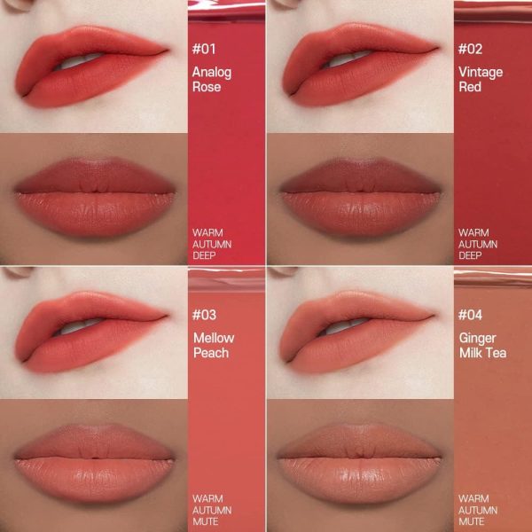 ⁦ETUDE Fixing Tint #05 Midnight Mauve| Long Lasting High Pigmented Liquid Lipstick |Waterproof Lightweight Matte Finish Lip Stain| Full Coverage⁩ - الصورة ⁦5⁩