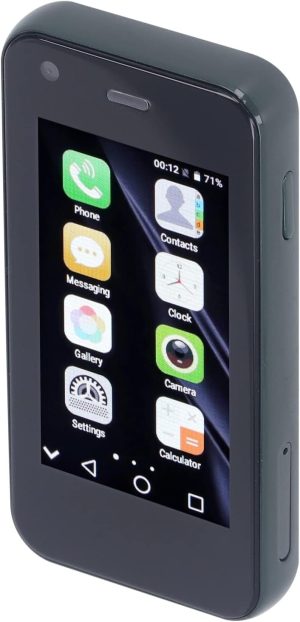 LYTFGHJ Small Cell Phone, 2.5 Inch Screen Mini Smartphone for Communication(G)