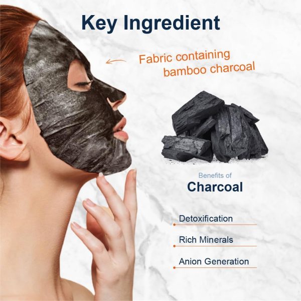 ⁦Purederm Deep Purifying Black O2 Bubble Mask Charcool⁩ - الصورة ⁦2⁩